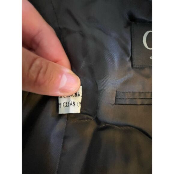 Cavelli Men's Angora and Wool Brown Three-Button Blazer Size 40 Business - Picture 6 of 14